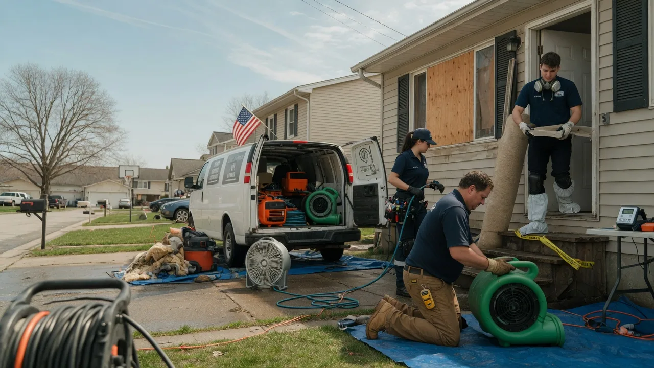 Water Damage Restoration in Nanticoke, PA near me